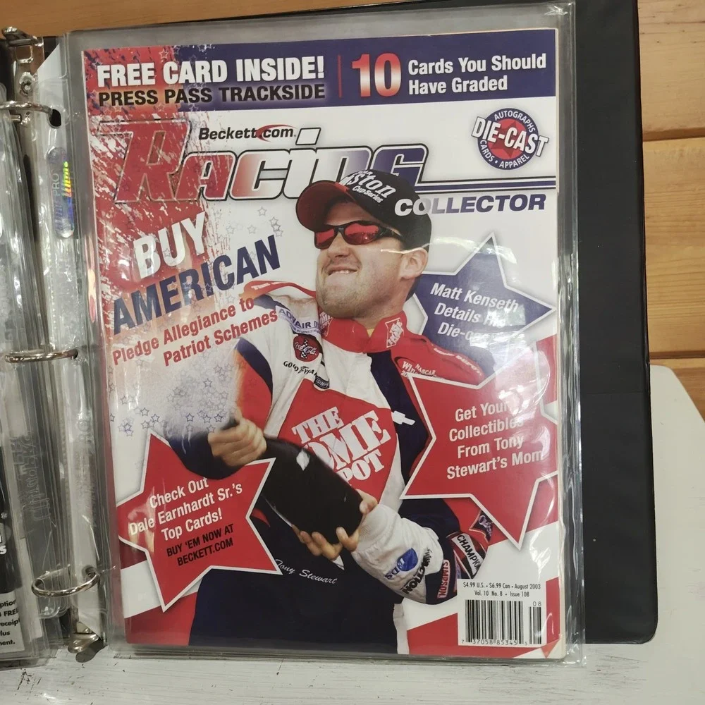 Vintage Beckett Racing Magazine August 2003 Near Mint Protective Sleeved